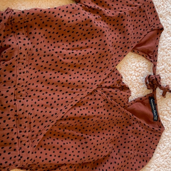 Abercrombie & Fitch Long Sleeve Romper - Picture 3 of 3